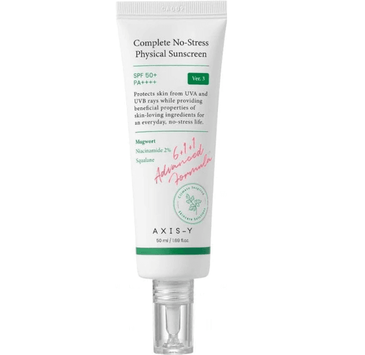 Axis y complete no stress physical sunscreen