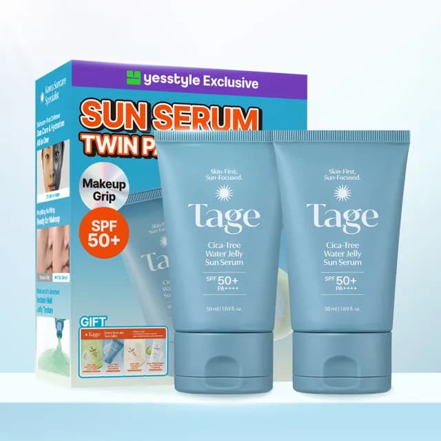 Tage - YesStyle Exclusive Cica-Tree Water Jelly Sun Serum Twin Pack